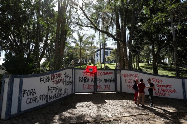 The Landless Workers Movement began occupying lands owned by Brazil's wealthy elites.