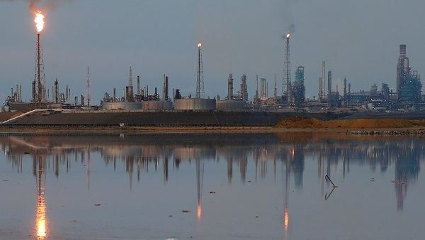 The Amuay refinery complex which is owned by the Venezuelan state oil company PDVSA in Punto Fijo, Venezuela, November 17, 2016.