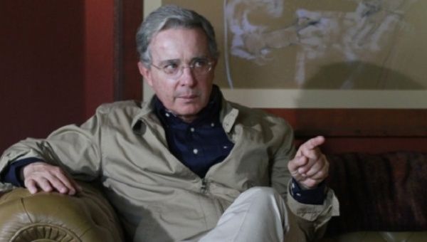 Former Colombian President Alvaro Uribe