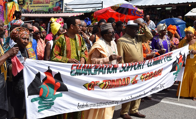 Emancipation Day celebrations in Trinidad and Tobago in 2015.