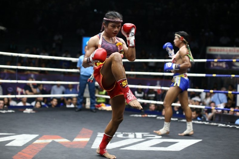 Rose isn't Thailand's first transgender boxer, that title belongs to Parinya 