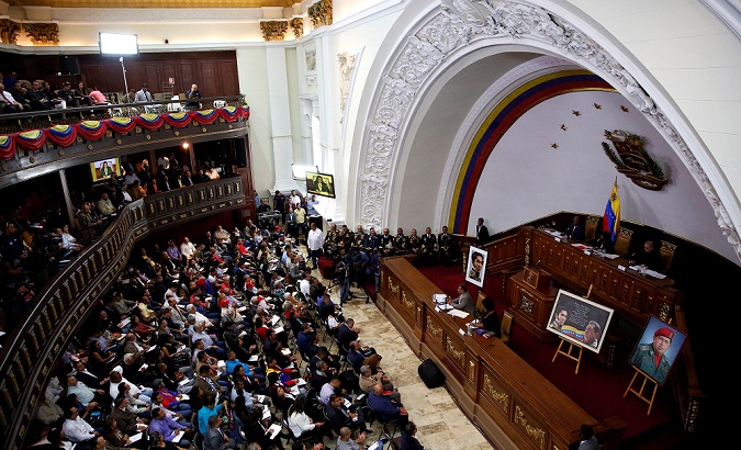 The National Constituent Assembly meets in Caracas.