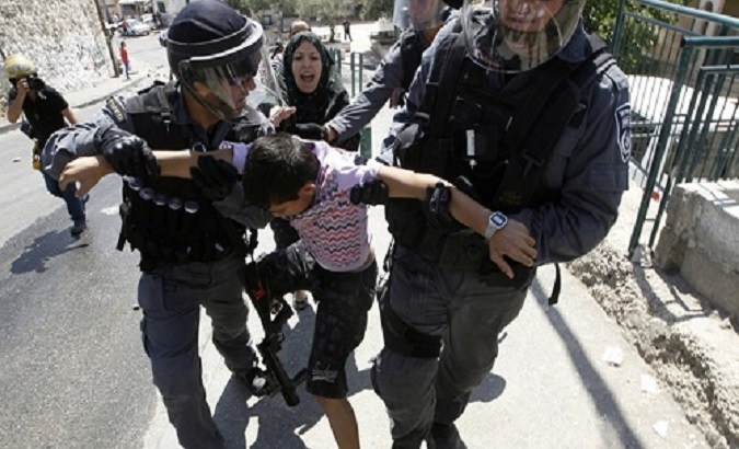 Since 2000, 10,000 Palestine children have been arbitrarily detained and in many cases tortured by Israeli security forces.
