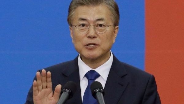 Moon became the second South Korean president to ever pay a visit to the fighters gravesites.