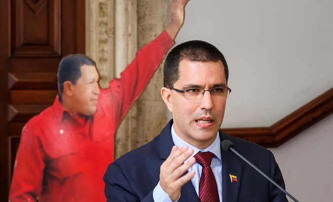 Venezuelan Minister of Foreign Affairs Jorge Arreaza