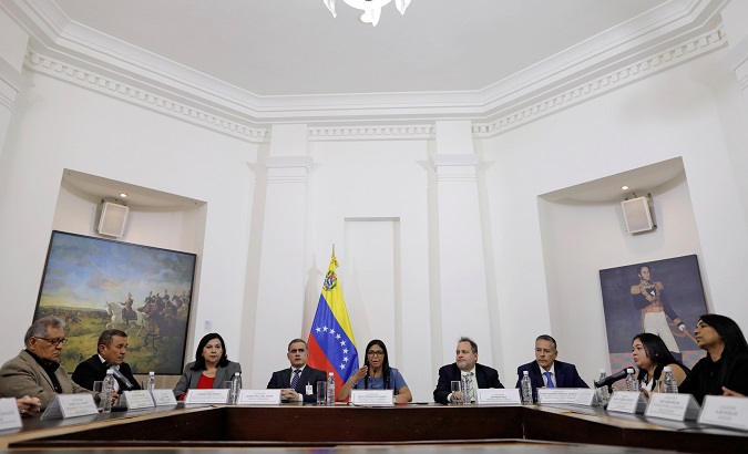 Leaders of Venezuela's National Constituent Assembly.