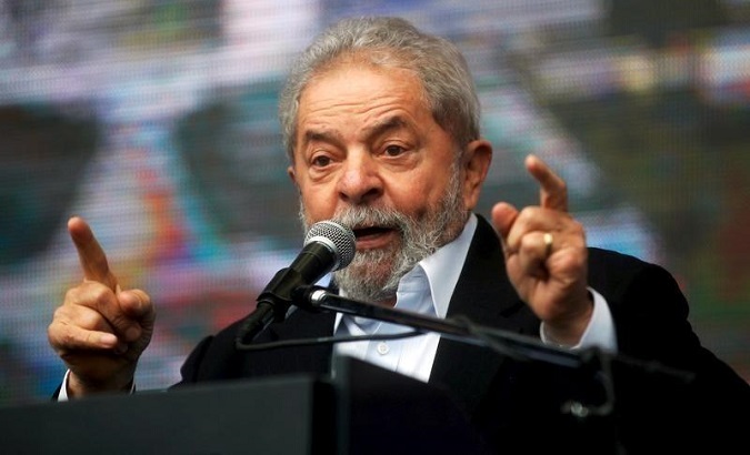 Former Brazilian President Luis Inacio Lula da Silva.