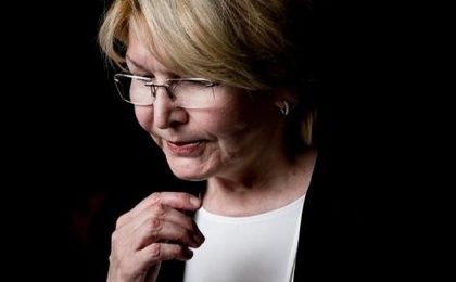 Former Attorney General Luisa Ortega who fled Venezuela while she is investigated of breaching the law.