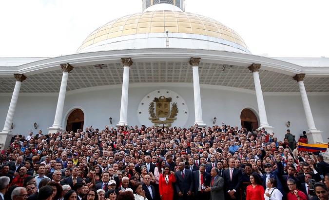 Members of Venezuela's Constituent Assembly, August 18.