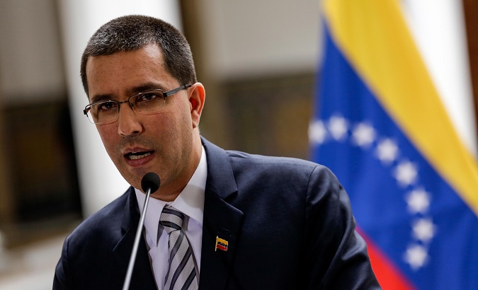 Venezuelan Foreign Minister Jorge Arreaza