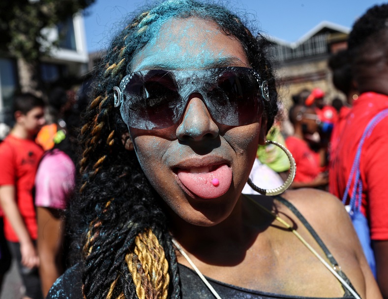 Jourvay, jouve or j'orvert is a Trinidadian French Creole word that means the opening. It is the official start of Carnival. Early revellers smeared oil and mud on their skin. Now masqueraders also use paint, chocolate and color pigment.