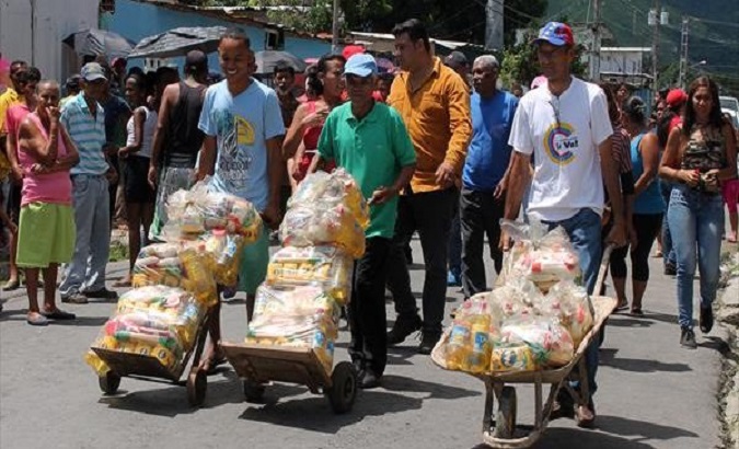 CLAP delivering food that supports some 32.000 families.