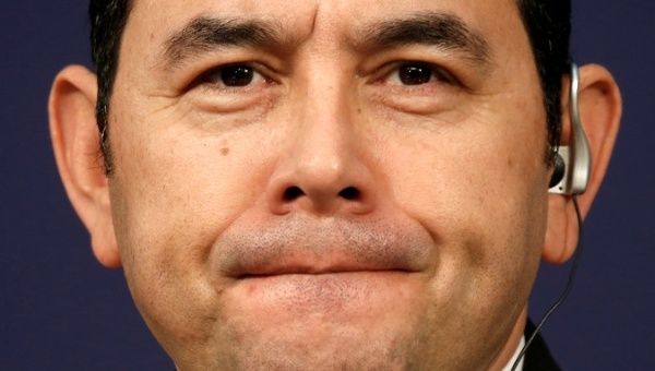 Guatemalan President Jimmy Morales is suspected of receiving illicit funds during his campaign in 2015.