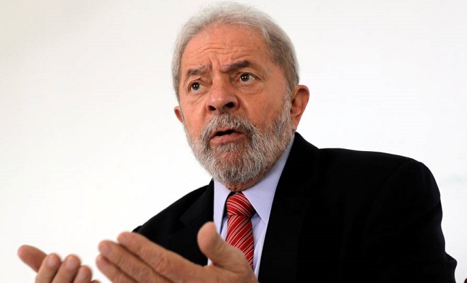 Former Brazilian President and Workers Party founder Lula da Silva in Alagoas, Brazil August 23, 2017.