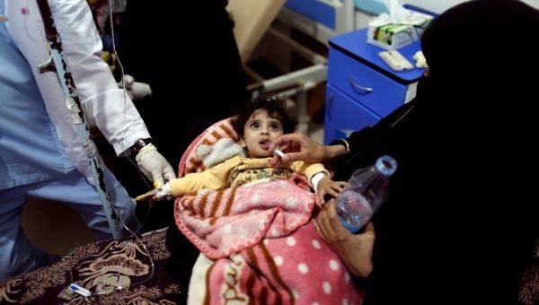 ore than half a million people in Yemen have been infected with cholera since the epidemic began four months ago.