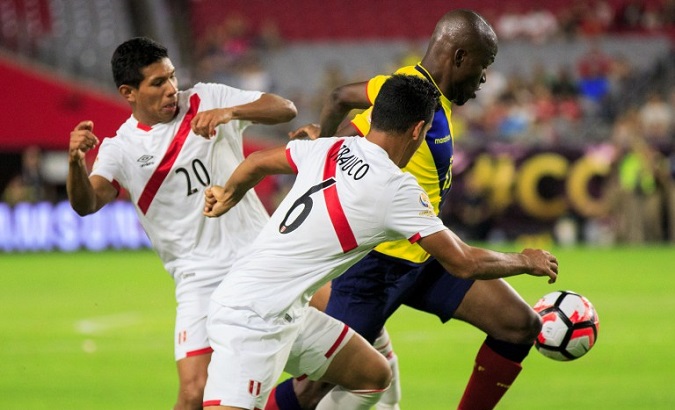 Peru beat Ecuador 2-1 on Tuesday in the qualifying match for next year’s World Cup.