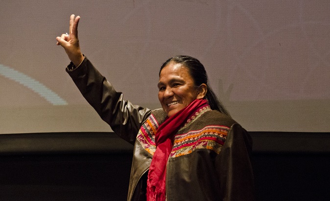 Milagro Sala is an Indigenous leader and social activist