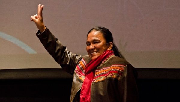Milagro Sala is an Indigenous leader and social activist 