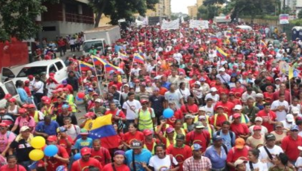 A march is being organized in the Venezuelan capital on Monday