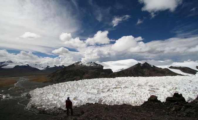 Glaciers within the Third Pole
