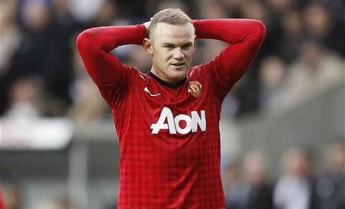 Everton FC's Wayne Rooney.