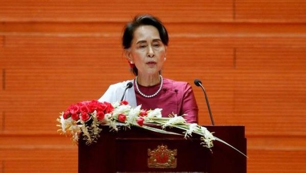  Aung San Suu Kyi belongs to the country’s Bamar ethnic majority.