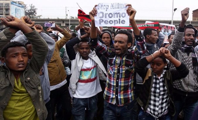 Ethiopia is divided ethnically and the Oromo and Somali people have been at odds for years.