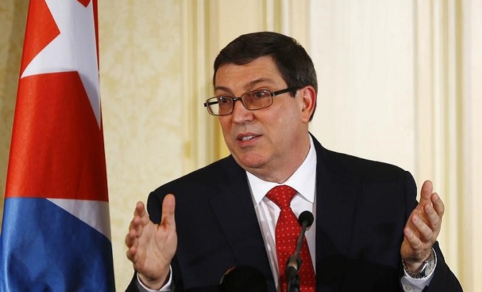 Cuba's Foreign Minister Bruno Rodriguez