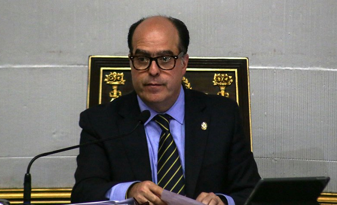 Venezuelan opposition leader Julio Borges