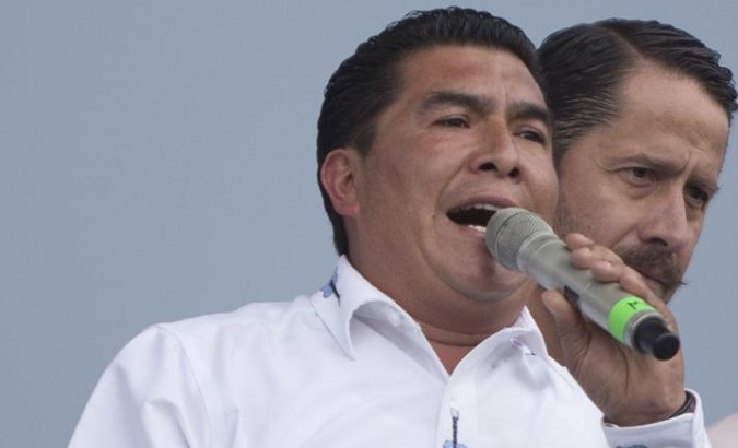 Stalin Sanchez Gonzalez was elected mayor of Paracho in 2015.