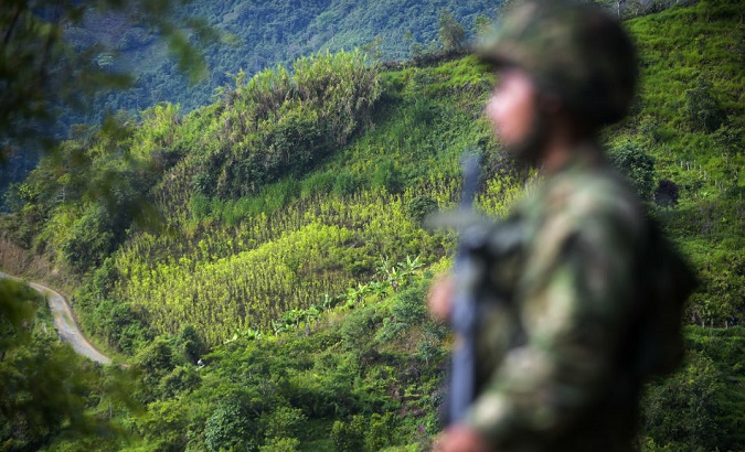 The killings occurred in the Nariño department, in the southwest of the country, as coca growers were protesting the forced eradication of their crops by the government.