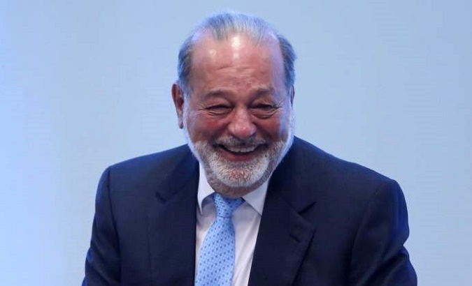 Mexican billionaire Carlos Slim