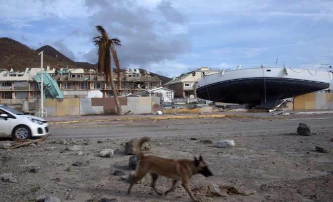 Hurricane Irma devastated almost 90 percent of Barbuda's building structures.