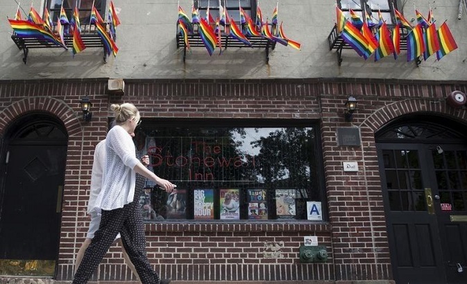 The Stonewall Inn is pictured in Manhattan's Greenwich Village in New York.