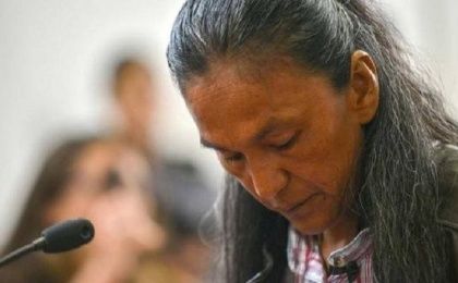 On Saturday, Milagro Sala, Argentine Indigenous leader, was transferred from her home, where she had been placed under house arrest, to prison.