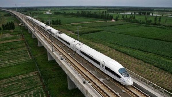 The bioceanic train will cross Peru, Bolivia and Brazil.