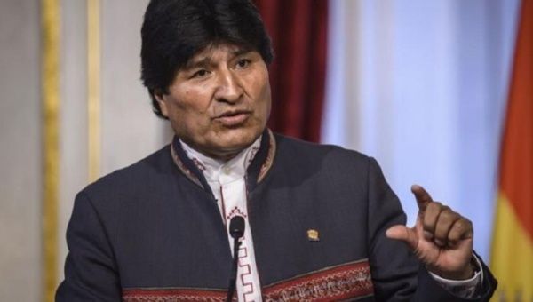 Bolivian President Evo Morales.