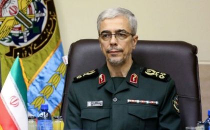 Iranian Military Chief of Staff General Mohammad Baqeri.