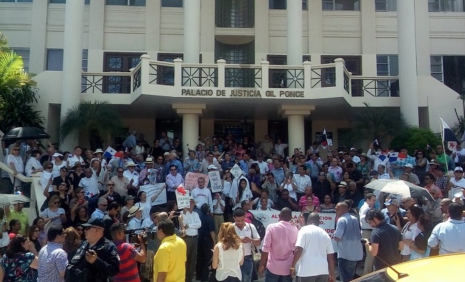 Protesters will gather outside Panama's court to demand an end to impunity.
