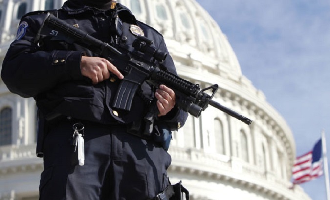 Nearly half of Americans support demilitarizing police: poll.