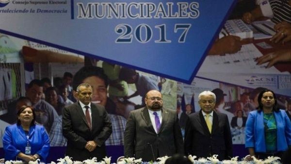 Nicaragua’s Supreme Electoral Council Members 
