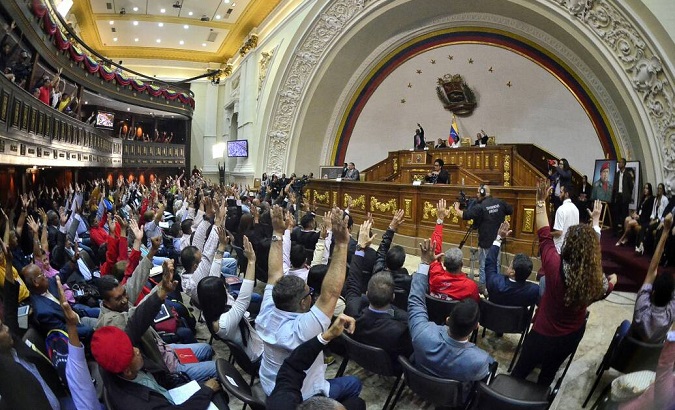 The National Constituent Assembly approved the new law to preserve peace in Venezuela.