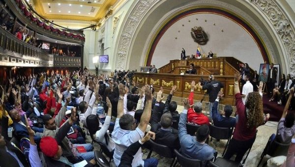 The National Constituent Assembly approved the new law to preserve peace in Venezuela.