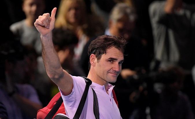 It was only Federer's fifth defeat of a superb year in which he roared back from an injury lay-off in 2016 to win the Australian Open and Wimbledon titles.