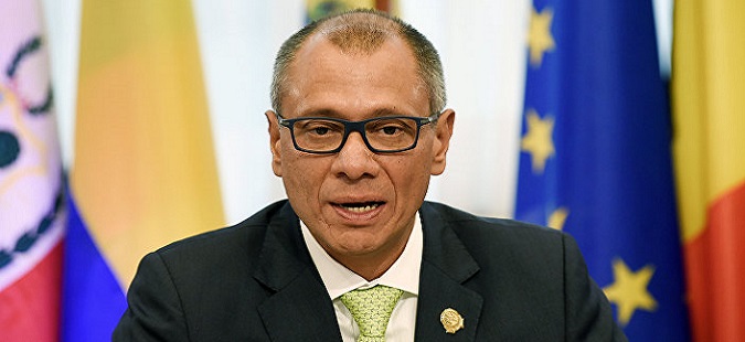 Ecuador's Vice President Jorge Glas.