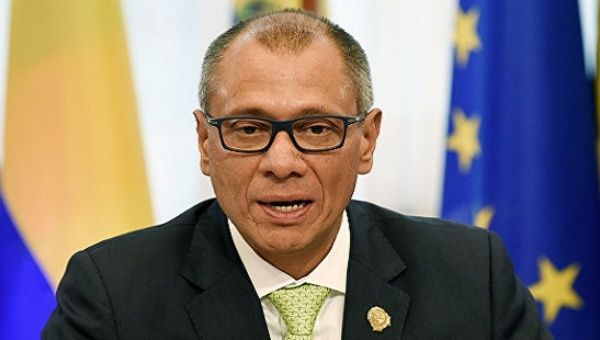 Ecuador's Vice President Jorge Glas.