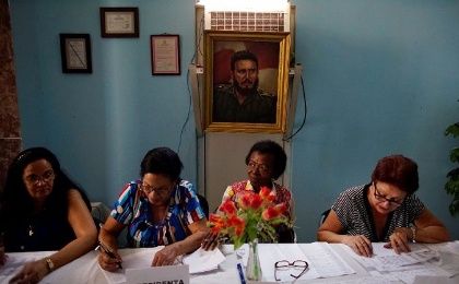 The election took place just after the one-year anniversary of the death of late Cuban leader and revolutionary, Fidel Castro.