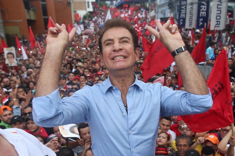 Opposition candidate Salvador Nasralla is a former businessman and TV host.