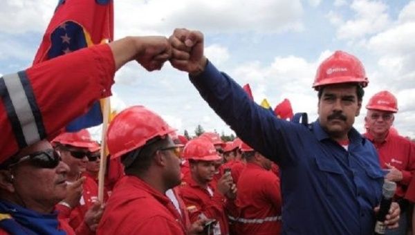 The message follows the president's decision to reshuffle the leadership of PDVSA.