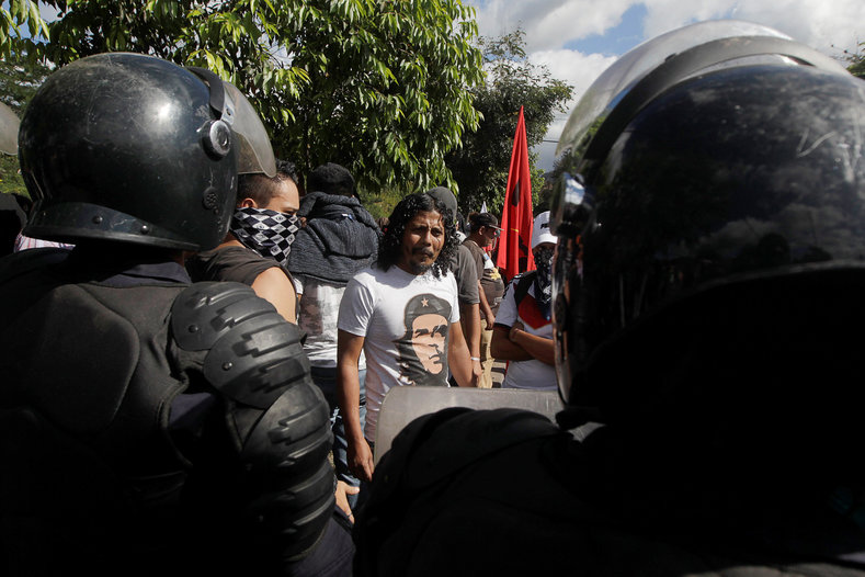 Honduras has seen a sharp rise in political violence since the U.S.-backed 2009 coup against president Manuel Zelaya.